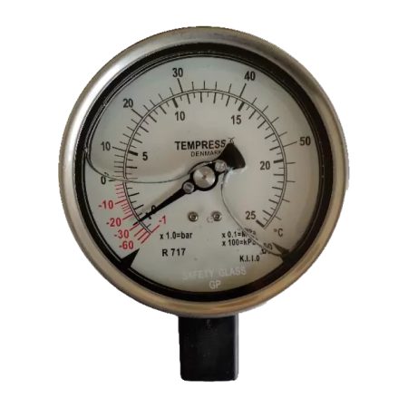 گیج فشار آمونیاکی تمپرس