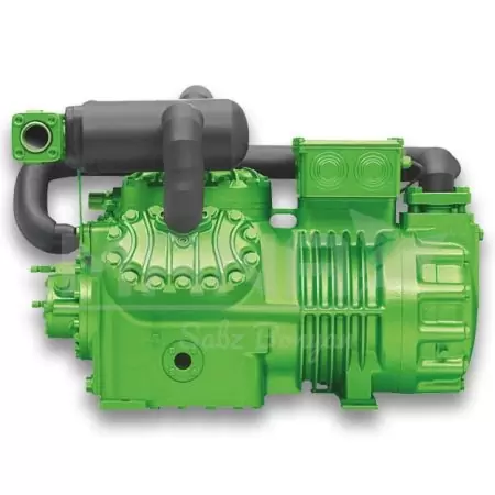 کمپرسور دو مرحله‌ای بیتزر ۸ اسب بخار ۳ فاز (S4N-8.2Y)